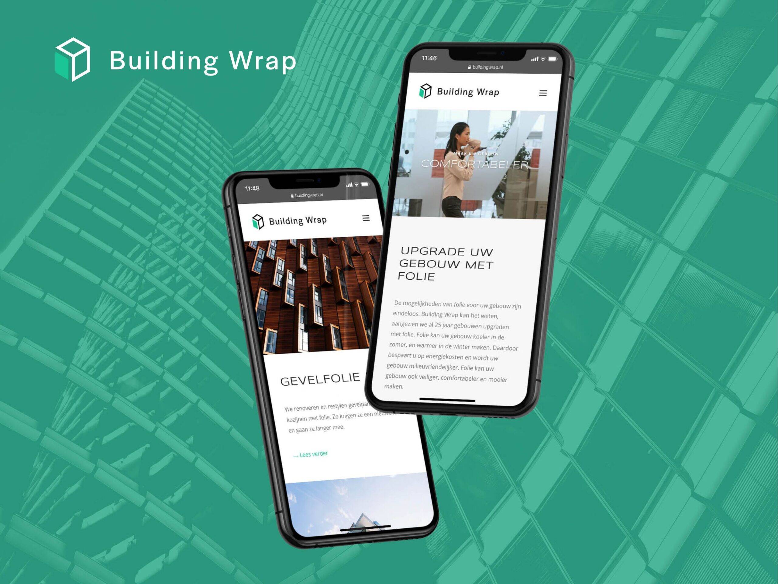 Building Wrap website design