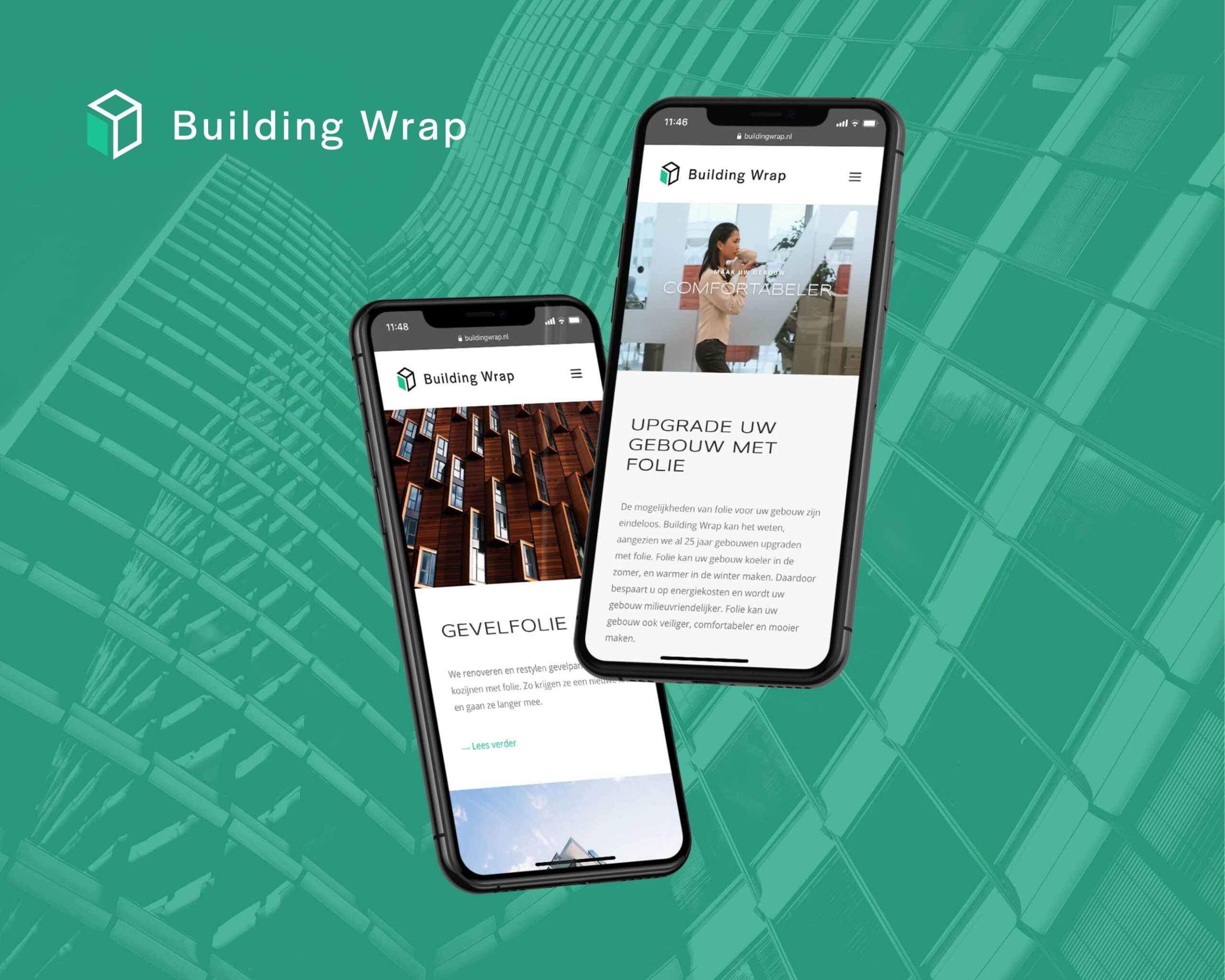 Building Wrap website design