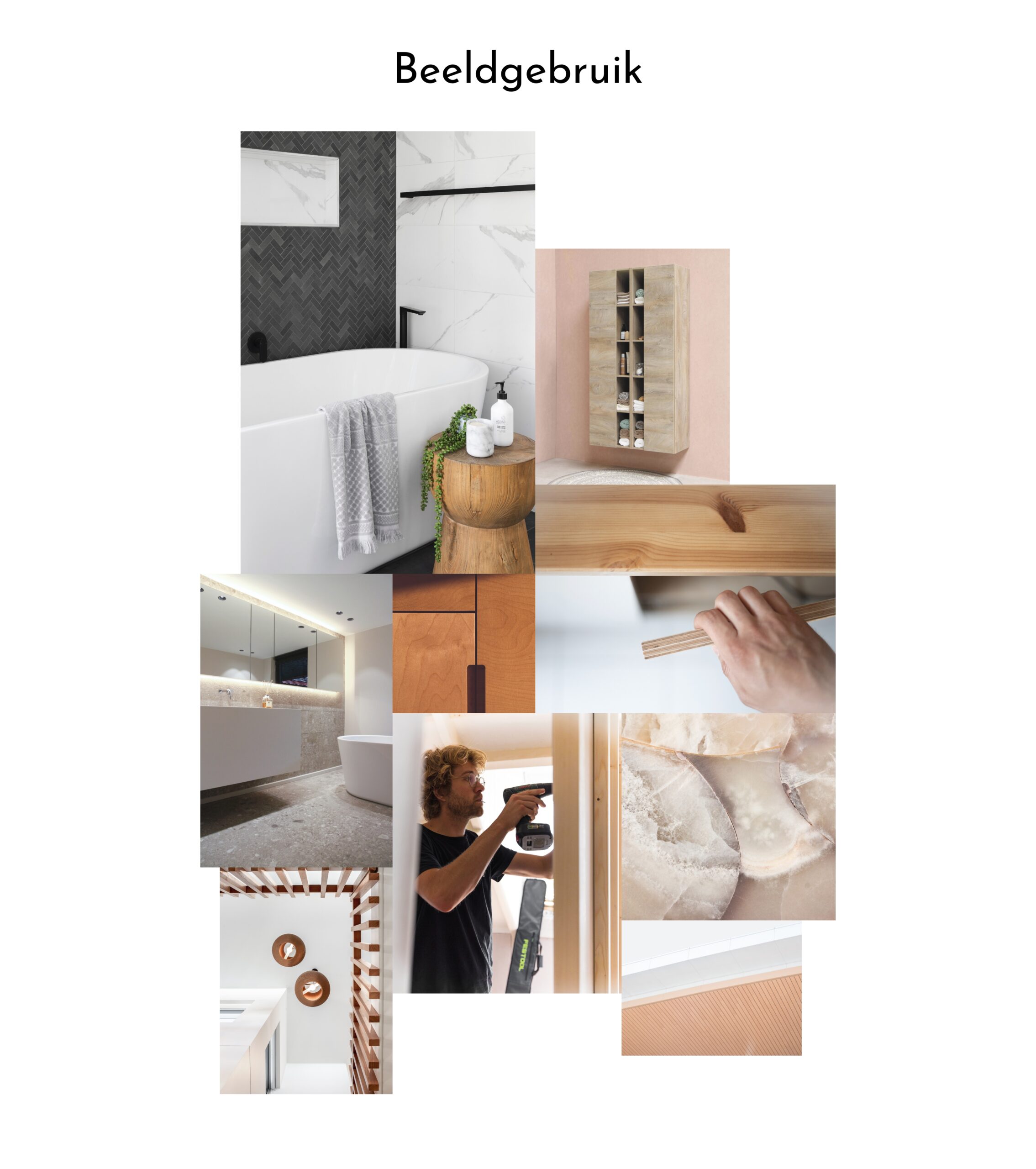 Beeldgebruik voor website sanitair