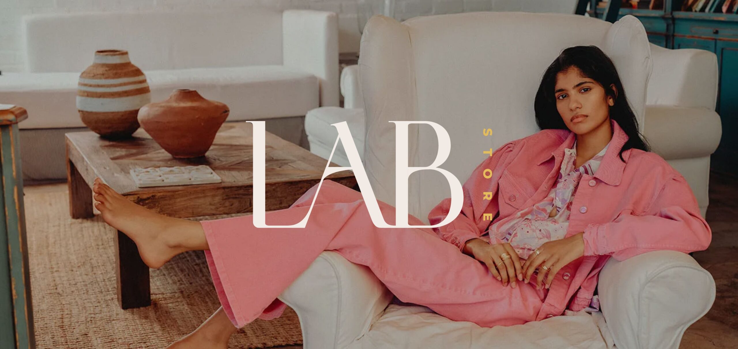 LAB Store Baarn rebranding header