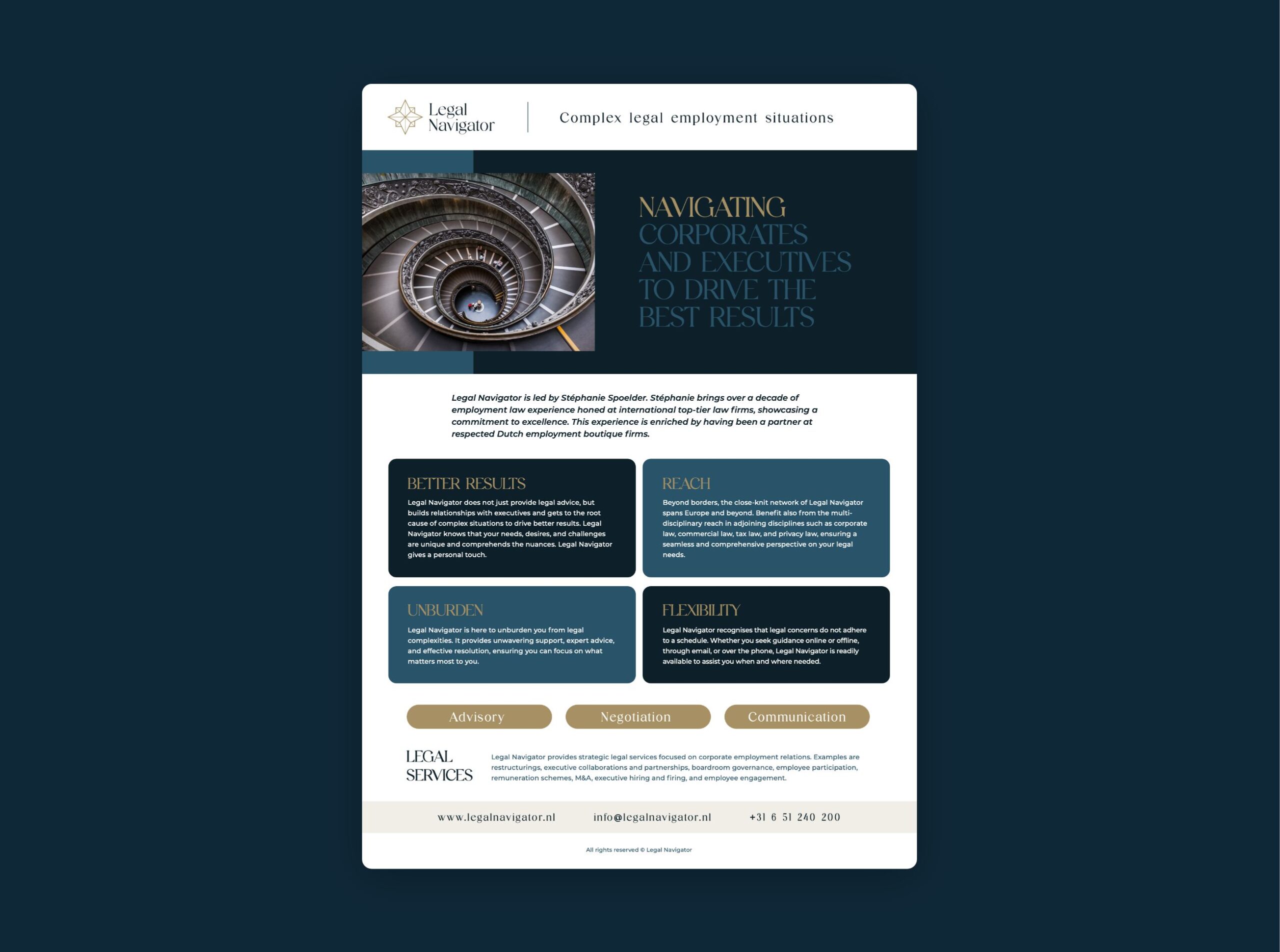 Legal navigator case